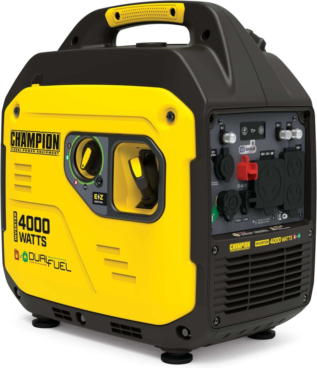 Suitcase-style portable generator